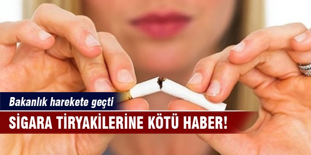 Sigara tiryakilerine kötü haber!