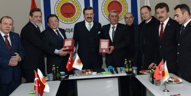 TOBB yönetiminden İznik ve Yenişehir'e ziyaret