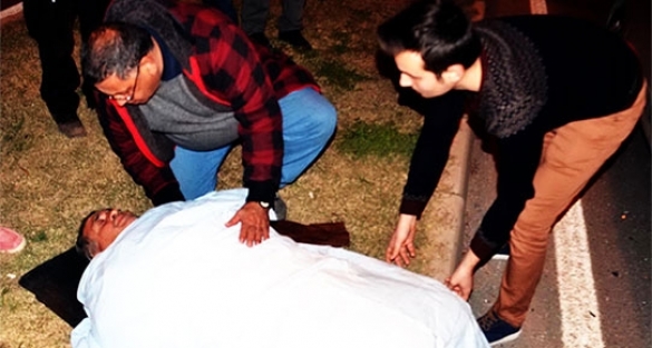 Beyaz bez gerginliğe neden oldu!