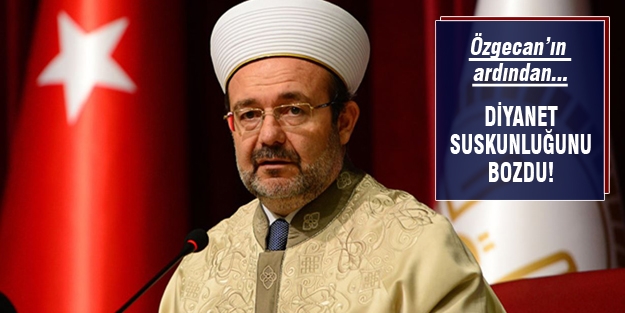 Diyanet'ten Özgecan tweet'leri