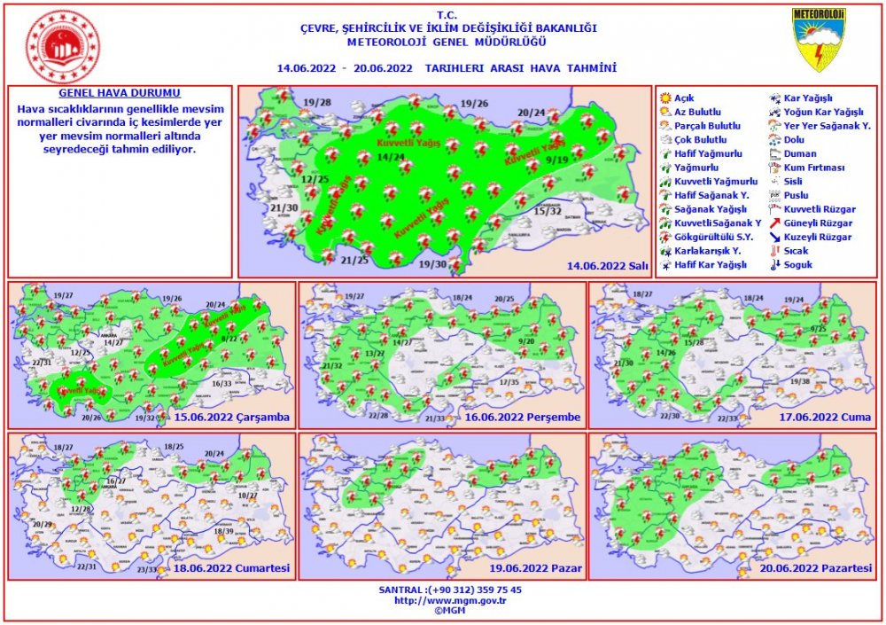 Meteoroloji’den 24 il için "sarı kodlu" uyarı