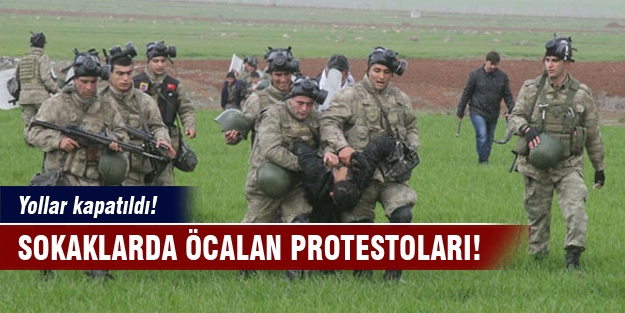 Yurtta Öcalan protestoları!
