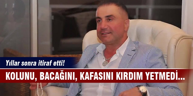 Sedat Peker yıllar sonra itiraf etti!