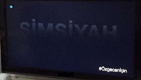 Filli Boya Özgecan için ekranları simsiyah yaptı