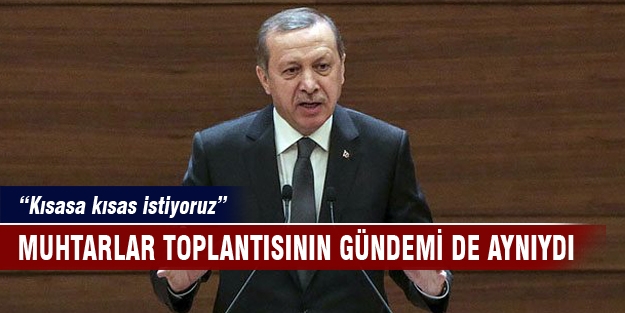 Muhtarlar Toplantısı'nda Özgecan isyanı!