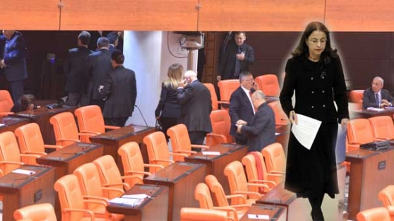 Ayşenur İslam'ın konuşmasında salonu terkettiler