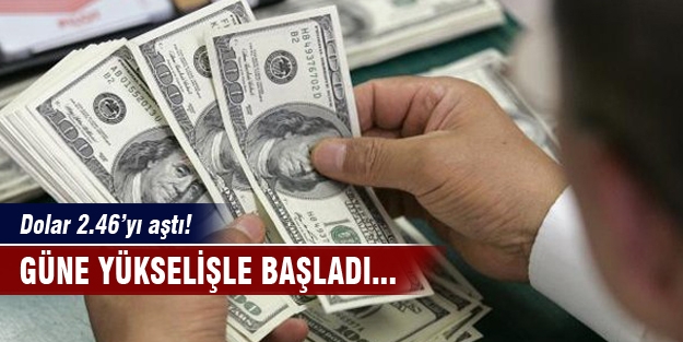 Dolar yine uçtu!