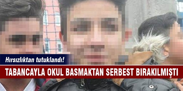 Tabancayla okul basmaktan serbest bırakıldı ama!