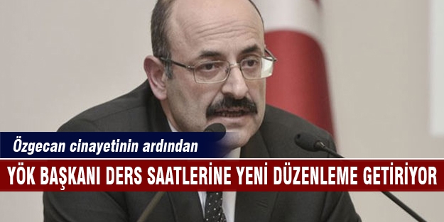 Özgecan cinayetinin ardından YÖK'te flaş karar