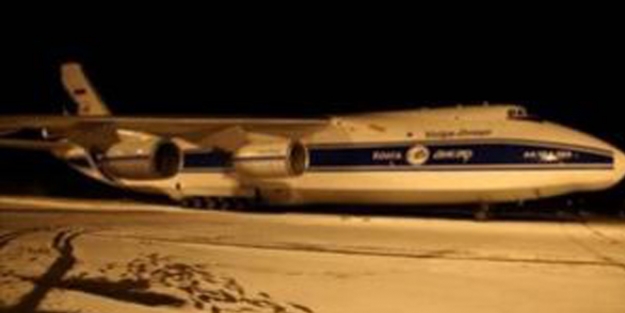 Dünya'nın 2'nci büyük kargo uçağı Bursa'da