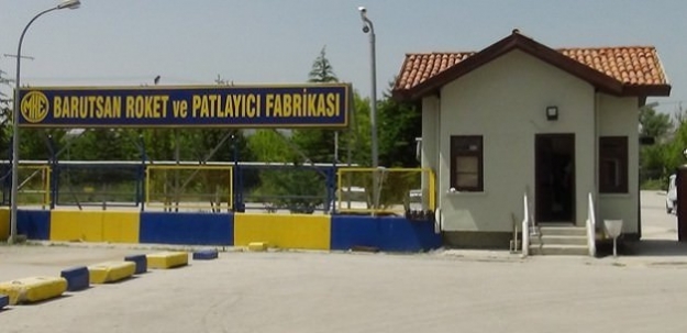 TSK'nın mühimmat tedarikçisinde patlama