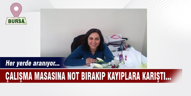 Genç kadın not bırakıp kayıplara karıştı!