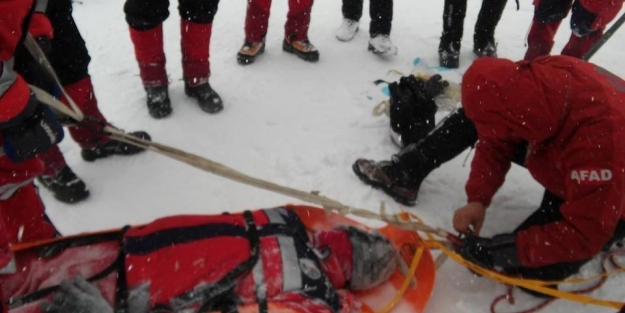 Uludağ'da nefes kesen tatbikat!