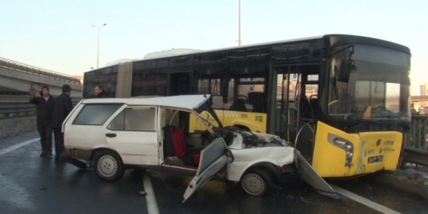 İstanbul'da zincirleme kaza!