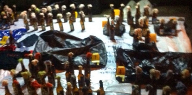 Beyoğu'nda cephanelik ele geçirildi