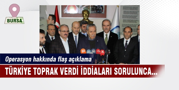 Türkiye toprak verdi mi?