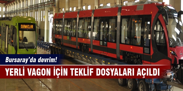 Bursaray'da yerli vagon dönemi!