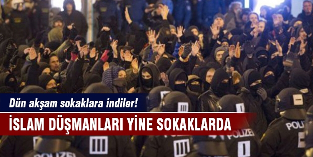 İslam düşmanları yine sokaklarda!