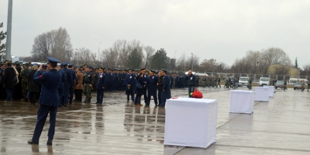 Şehit pilotlara veda!