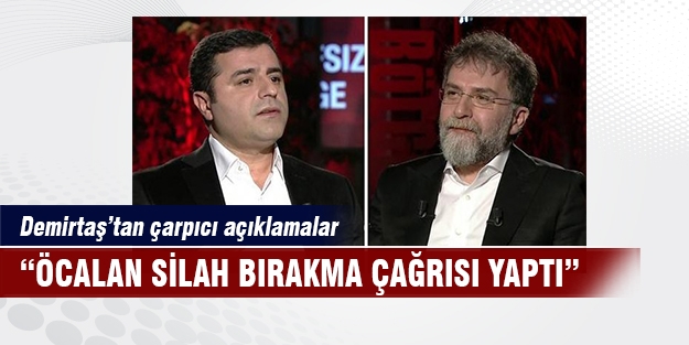 'Öcalan silah bırakma çağrısı yaptı'