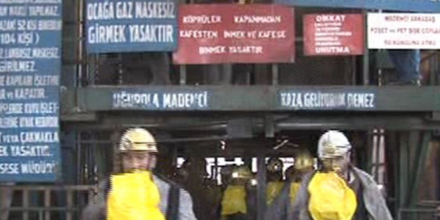 Maden ocağında tahliye tatbikatı
