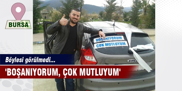 Bursa'da böyle boşanma davası görülmedi!