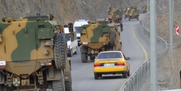 Hakkari’de askeri hareketlilik