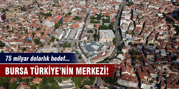 Bursa Türkiye’nin merkezi