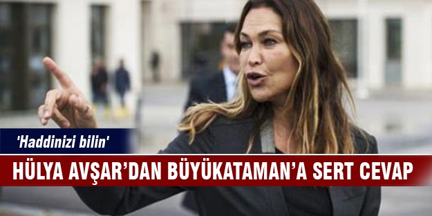 Hülya Avşar'dan MHP'ye çok sert yanıt!