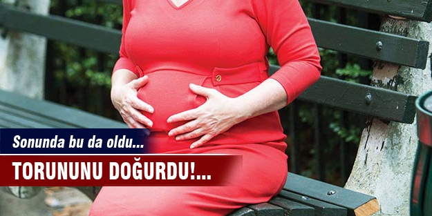 Oğlu için taşıyıcı anne oldu, torununu doğurdu!