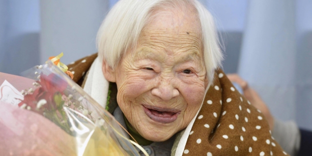 Dünyanın en yaşlı kadını 117 yaşında