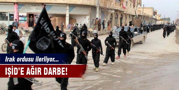 Irak Ordusu IŞİD'e karşı ilerliyor!