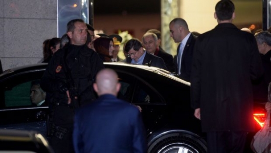 Başbakanlık'ta hareketli dakikalar