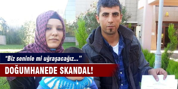 Doğumhanede skandal!