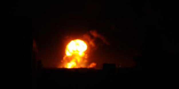 Sınırda IŞİD'e hava operasyonu