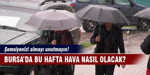 Bursa’da bu hafta hava nasıl olacak?