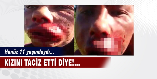 Kızını taciz eden genci döve döve öldürdü!