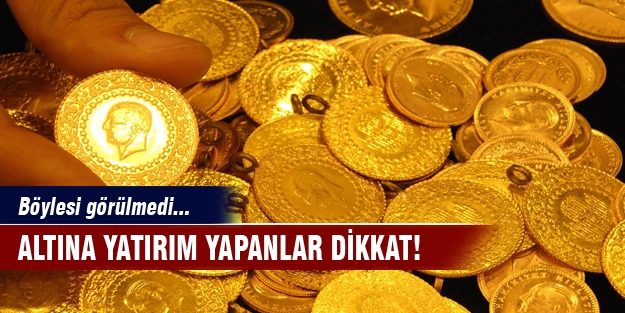 Altında yıllardır böylesi görülmedi!