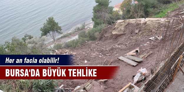 Bursa'da büyük tehlike! Her an facia olabilir!