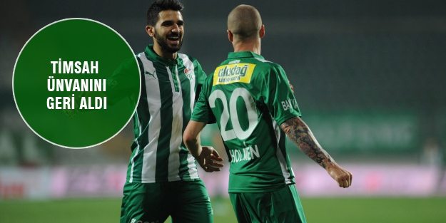 Muhteşem Bursaspor! O ünvanı geri aldı