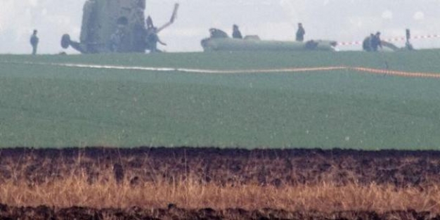 Hasta taşıyan askeri helikopter düştü! 7 ölü