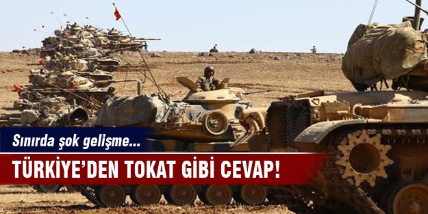 Suriye sınırında şok gelişme!