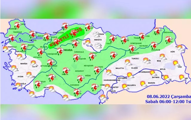 Meteorolojiden 35 il için sarı alarm!