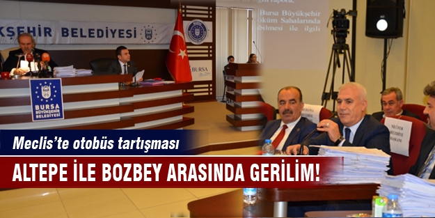 Altepe ile Bozbey arasında gerilim!