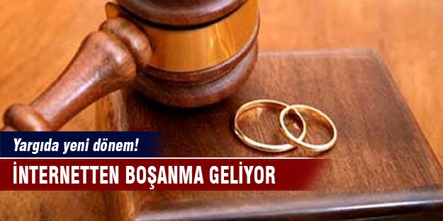 Yargıda yeni dönem! İnternetten boşanma geliyor