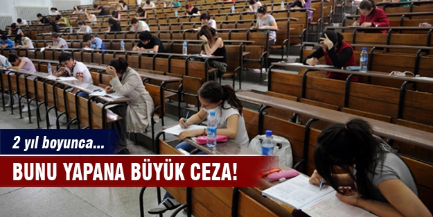 Bunu yapana büyük ceza! 2 yıl boyunca...