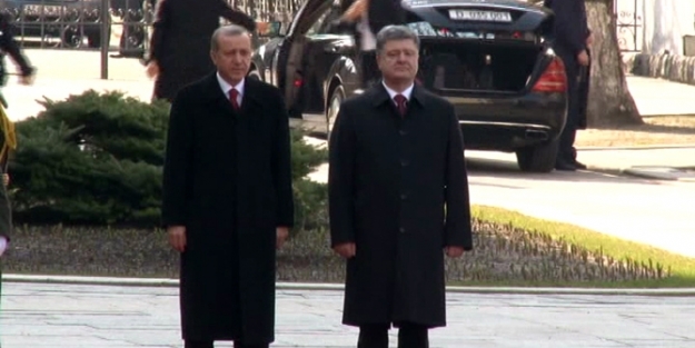 Cumhurbaşkanı Erdoğan Ukrayna'da