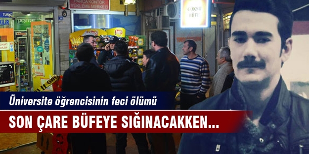 Üniversite öğrencisinin feci ölümü