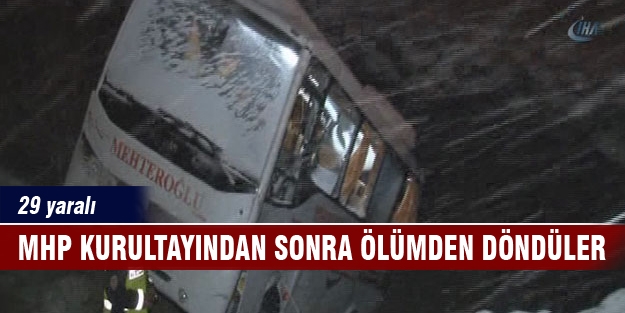 MHP kurultayından sonra ölümden döndüler