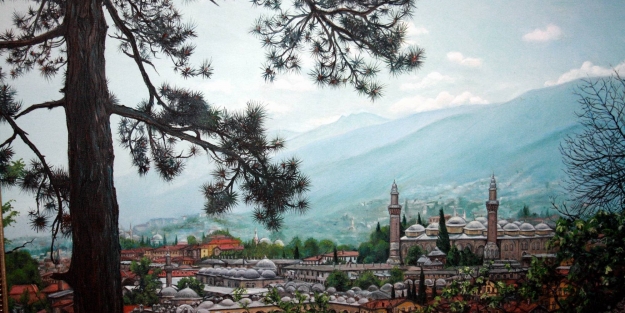 Birbirinden güzel Bursa tabloları görücüye çıktı